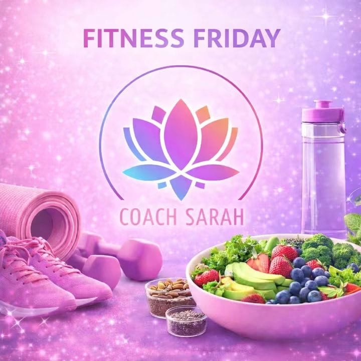Coach Sarah Fitness Friday home workout motivation